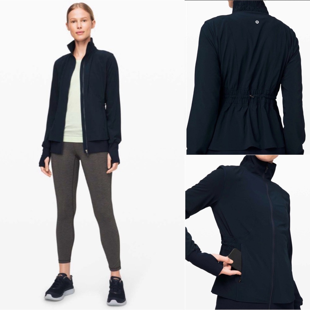 Lululemon Women's Sights Seen Jacket True Navy (First Release) Size 6
